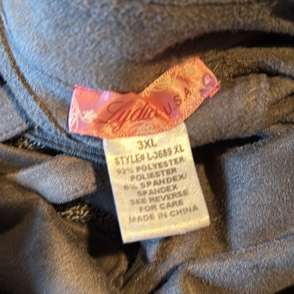 Gray Women's Motorcycle Harley Biker Vest with Lace-Up Sides and Cut Out Back - Picture 4 of 6